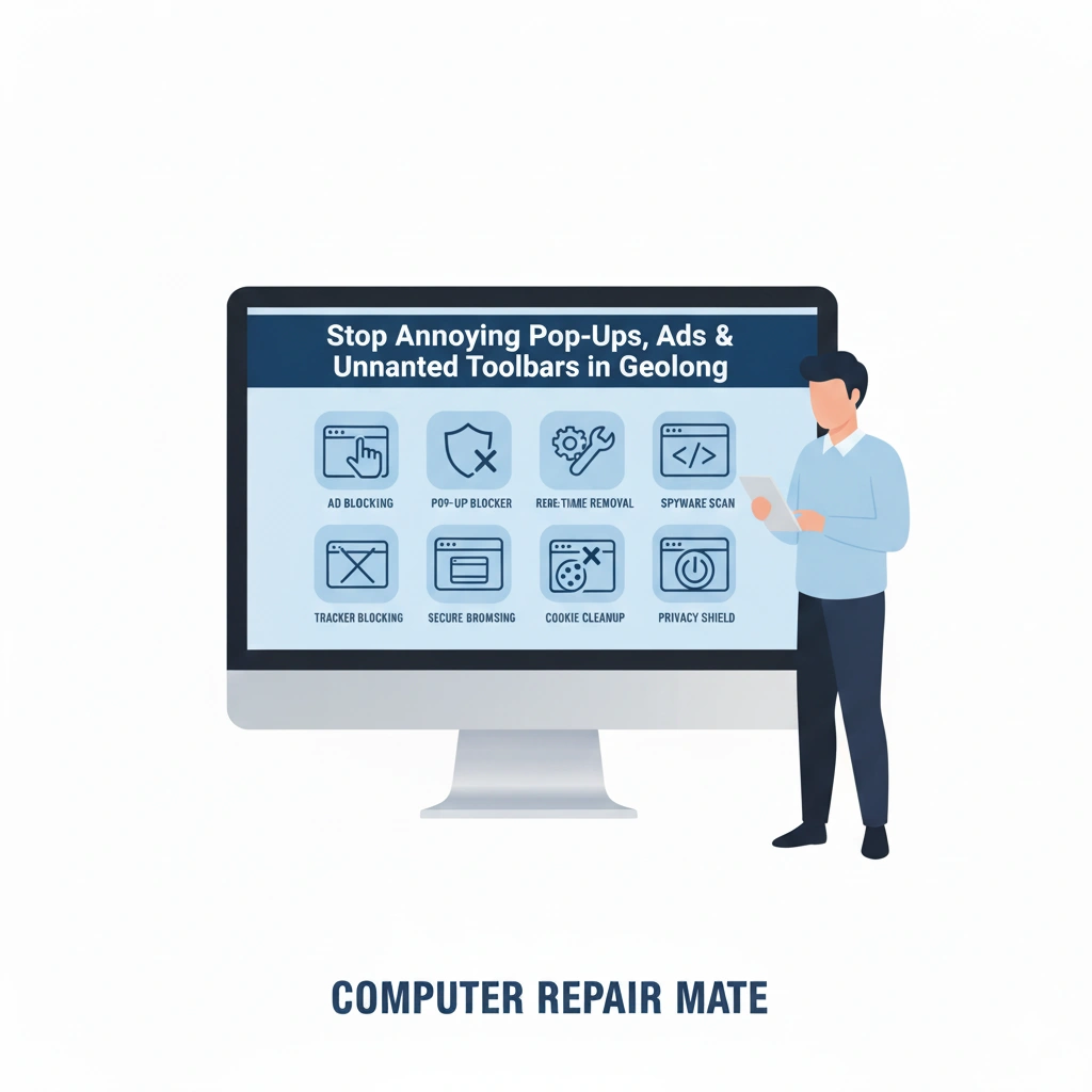 Stop Annoying Pop-Ups, Ads & Unwanted Toolbars in Geelong